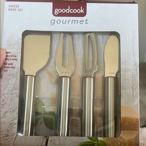 GoodCook Gourmet Stainless Steel Cheese Knife Set